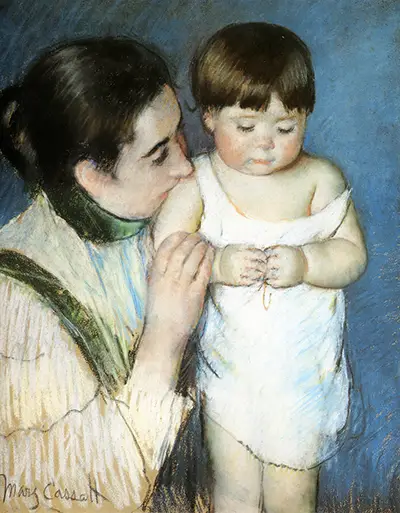 Young Thomas and his Mother Mary Cassatt